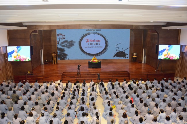 Dharma talk How To Practice Correctly - The 96th Seven-Day Retreat